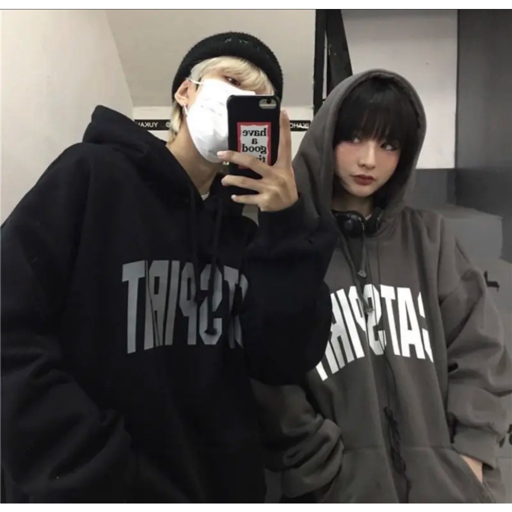 Áo nỉ có mũ , áo hoodie họa tiết catspirit giữ ngực siêu cháy nam nữ mặc đều đẹp