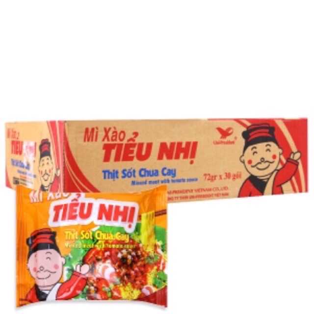 Mì xào tiểu nhị sốt chua cay