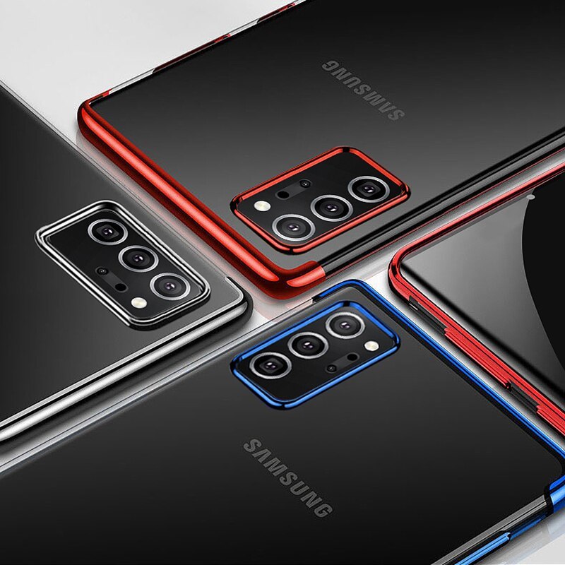 Ốp Điện Thoại Dẻo Màu Laser Trong Suốt Sang Trọng Cho Samsung Galaxy Note 20 5g Note 20 Ultra 5g Note20 Note20 Ultra