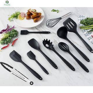 Bộ Dụng Cụ Nấu Ăn Bằng Silicon Chống Dính Chịu Nhiệt Tiện Dụng Cho Nhà Bếp