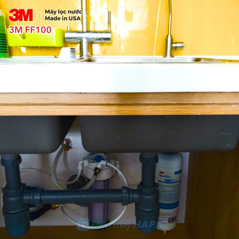 Máy Lọc Nước 3MFF101 Uống Trực Tiếp, Không Dùng Điện, Nhỏ Gọn, NANO 3M Mỹ - Hàng Chính Hãng 3M