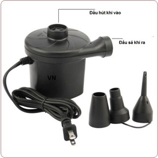 Bơm điện 2 chiều mini hút chân không (bơm bóng, bơm phao)