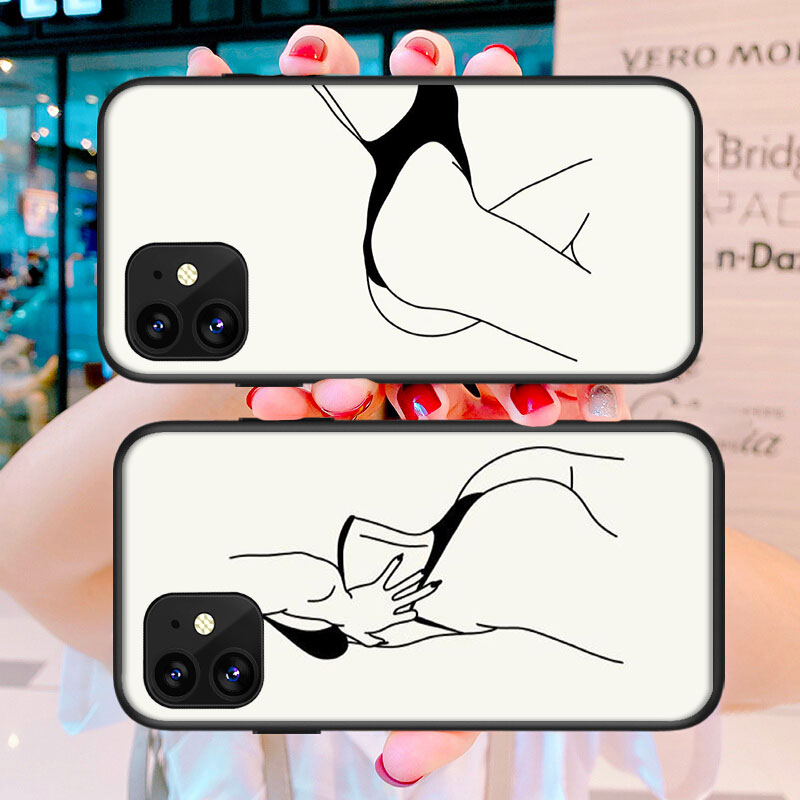 2021 Gift Phone case iPhone 5 5s se 6 6s 7 8 Plus X XS XR Max Soft silicone Case  Sexy Queen