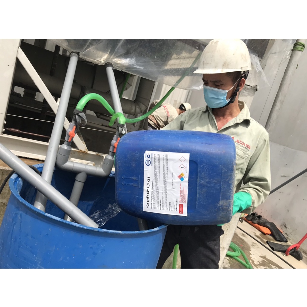 Hóa Chất Tẩy Rửa Chiller Tháp Giải Nhiệt Nồi Hơi Tại Đà Nẵng