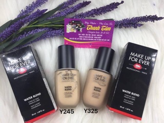 Kem nền make up for ever water blend foundation