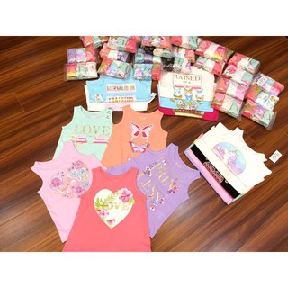 Set 3c áo tank top Place bé gái.