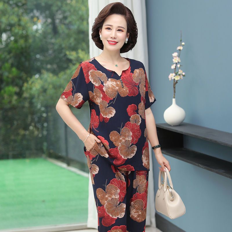 Bộ đồ trung niên nư_bộ mặc nhà trung niên cho bà cho mẹ