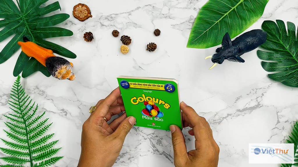 Sách - Baby'S First Picture Dictionary - Từ Điển Bằng Hình - Màu sắc - Colours (các trang đều là Bìa Cứng chống nước) | BigBuy360 - bigbuy360.vn