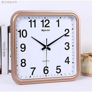 Đồng Hồ Treo Tường Hình Vuông Trang Trí Phòng Khách