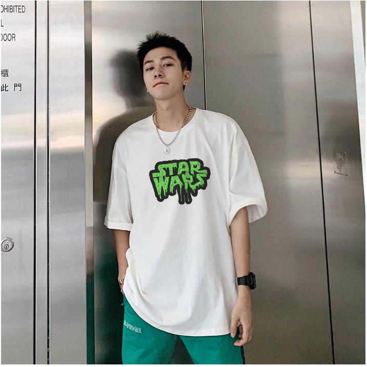 Áo thun 360 basic tee Áo phông unisex tay lỡ nam nữ dáng rộng oversize Starwas 2 Màu Siêu Hot