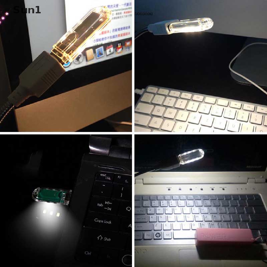Đèn led mini 3 bóng sạc usb tiện lợi cho cắm trại ngoài trời