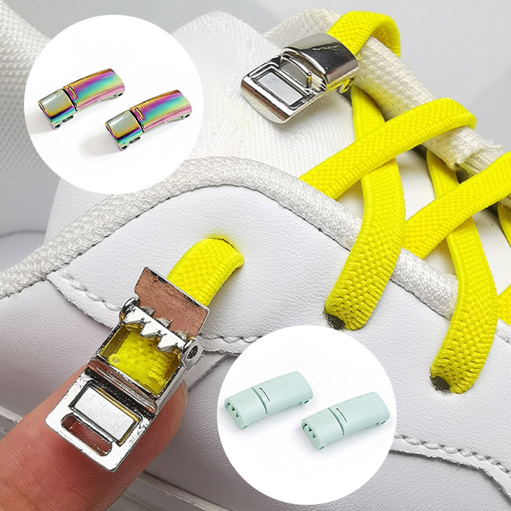 Bộ Khóa Dây Giày Nam Châm DIY Tiện Lợi