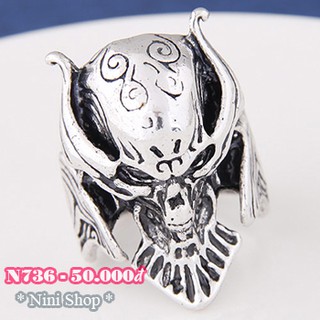 Nhẫn kiểu đầu lâu các loại (kéo sang phải xem thêm mẫu)