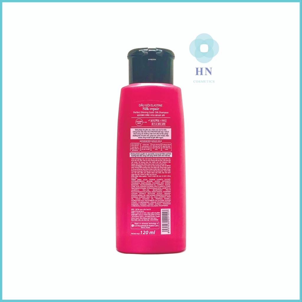 Dầu gội nước hoa Elastine Silk Repair 120ml