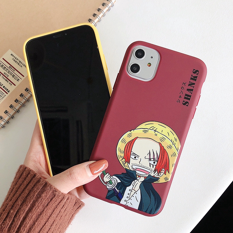 Ốp điện thoại họa tiết One Piece nhiều mẫu tùy chọn cho iPhone 11 Pro 6 6s 7 8 Plus X XS MAX XR