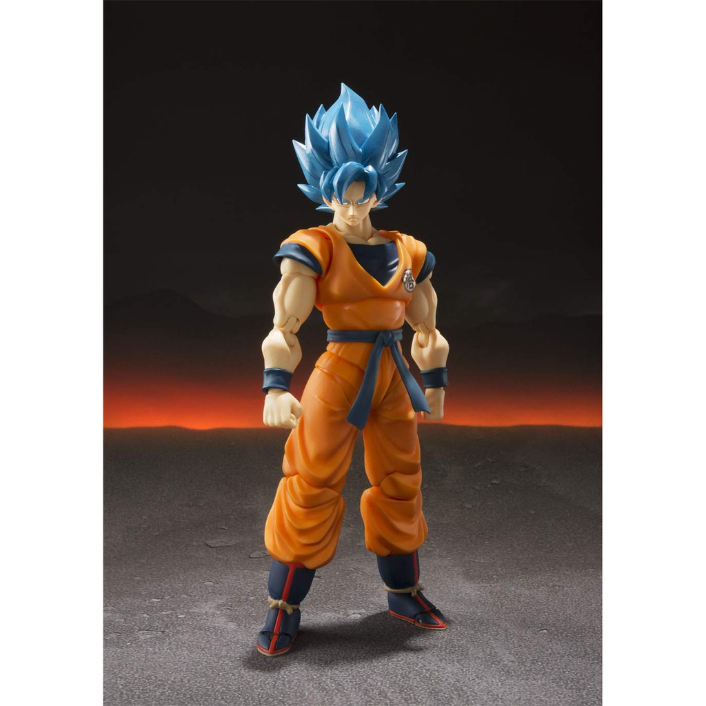 Mô hình Dragonball chính hãng - Goku blue SHF