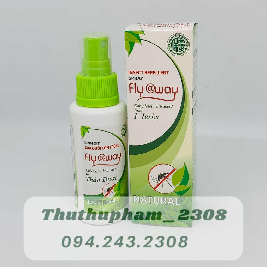 Xịt chống muỗi thảo dược Flyaway