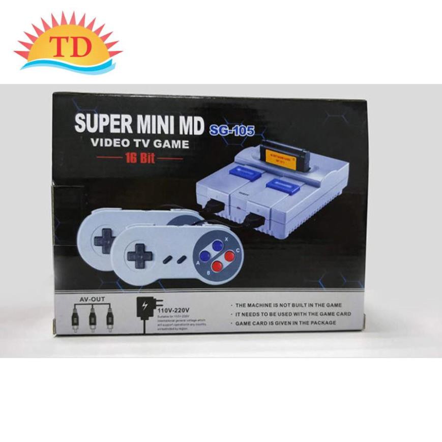Máy chơi TV game 16 bit Super Mini MD SG Sega 167 in 1