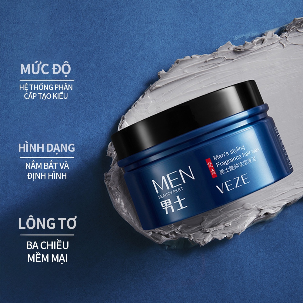 Sáp vuốt tóc nam Variety Matte Lasting + gôm xịt tóc giữ nếp | gel & wax tạo kiểu tóc cao cấp-M-FZFN