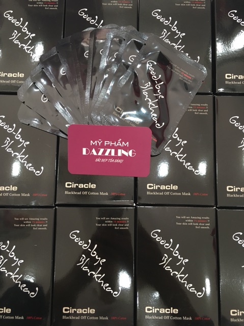 Lẻ Miếng Mặt Nạ Đẩy Mụn Goodbye Blackhead Ciracle | BigBuy360 - bigbuy360.vn