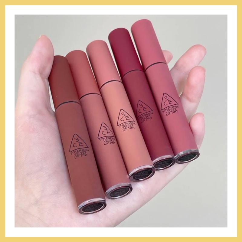 Son kem lì 3CE Velvet Lip Tint