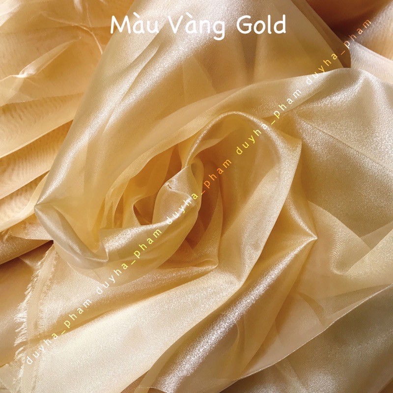 [BẢNG MÀU 3•LOẠI ĐẸP]  VẢI VOAN KÍNH LOẠI ĐẸP