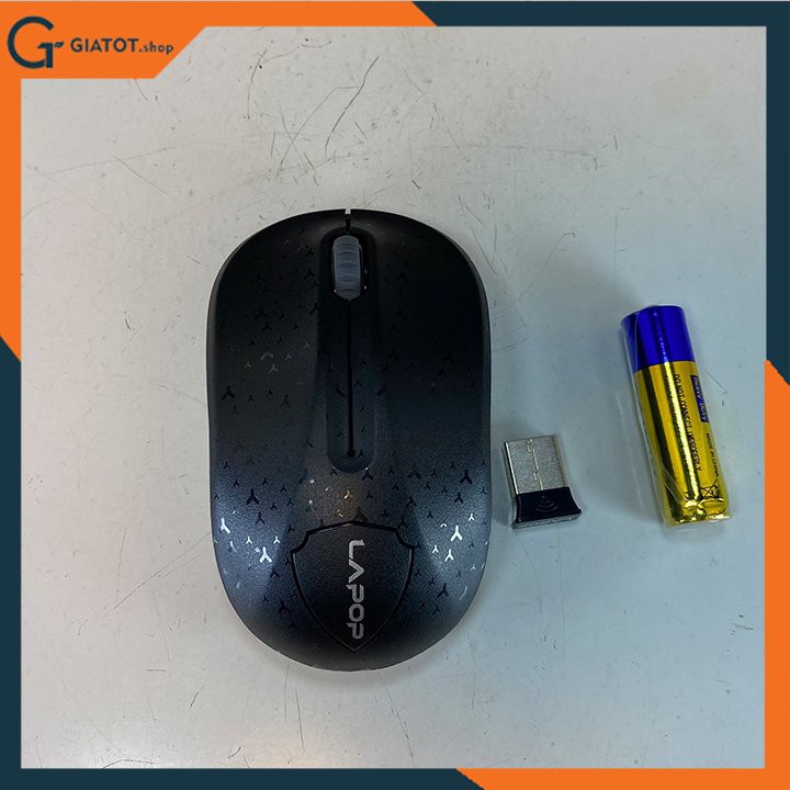 Chuột quang không dây Laptop RM40 tặng kèm pin chính hãng bảo hành 2 năm, hàng đẹp GiatotHN
