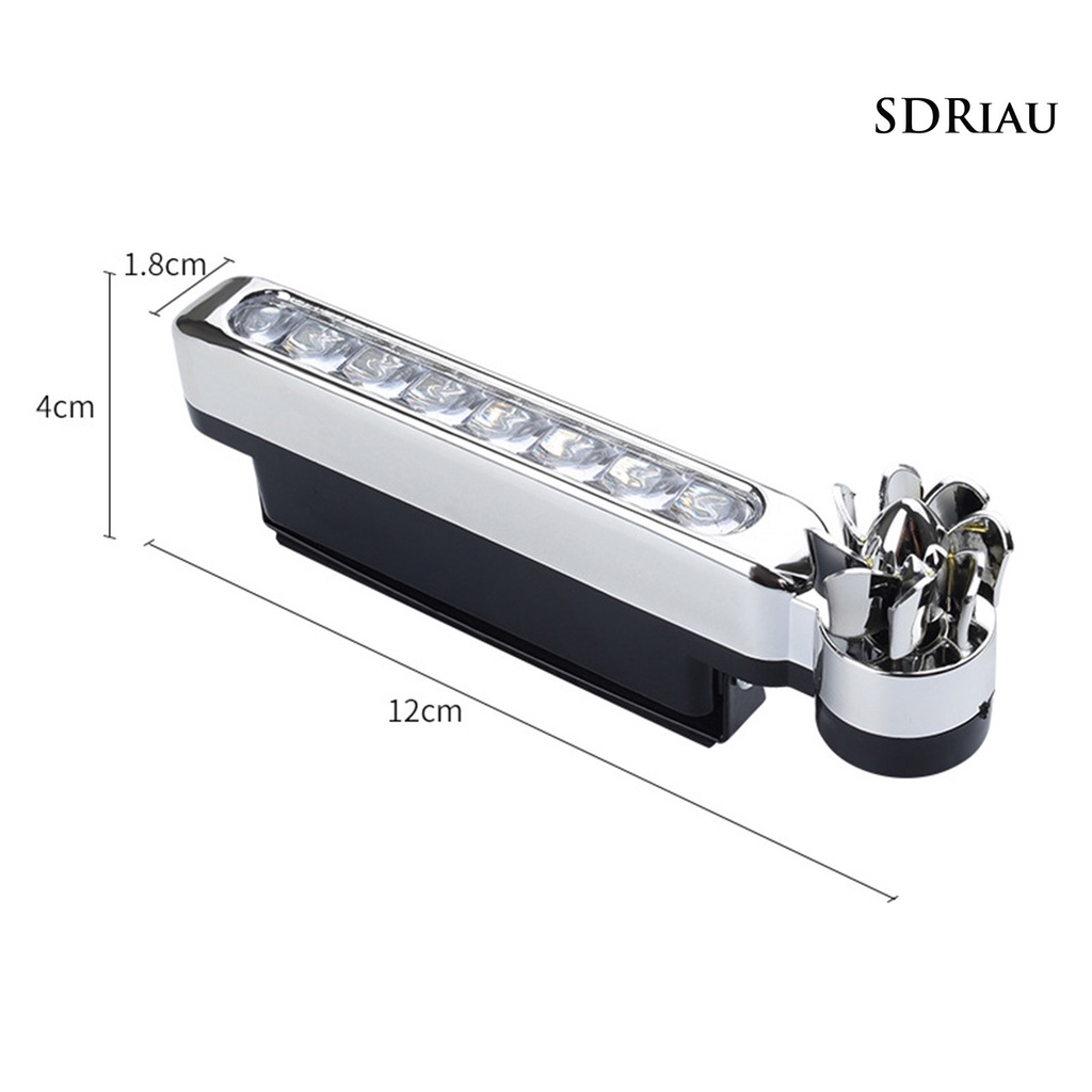 ★Hàng Có Sẵn!★ 2 Đèn LED DRL Siêu Sáng Cho Xe Hơi