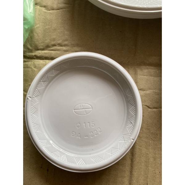 Bát đĩa nhựa dùng 1 lần ( 50 cái )
