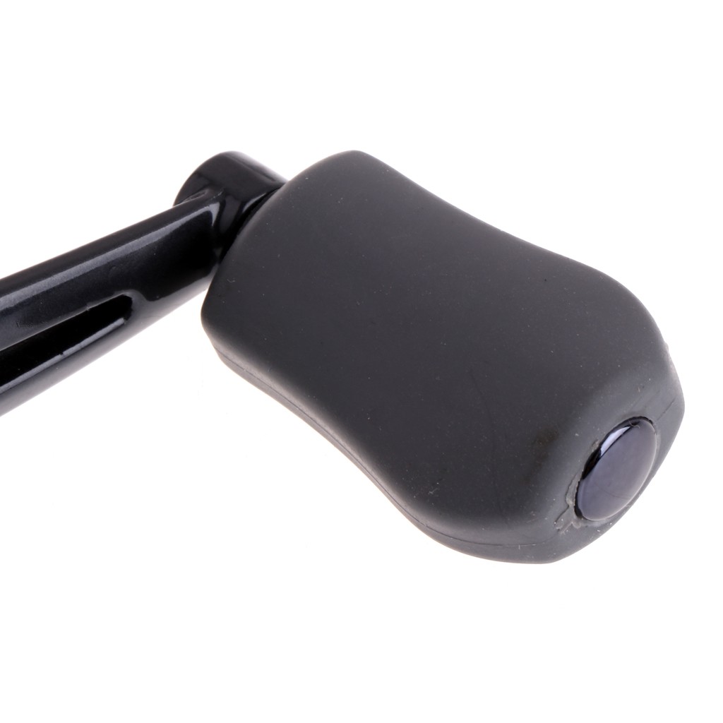 Tay quay máy câu cá 2 nút làm bằng hợp kim nhôm