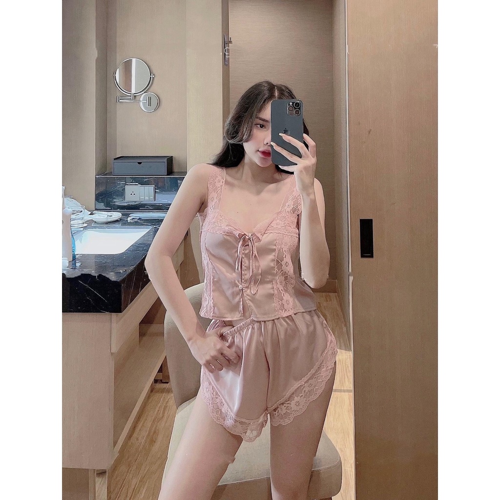 Đùi dây ren sexy nút ngọc xinh xắn