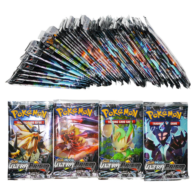Bộ thẻ bài đồ chơi Pokemon TCG: Sun & Moon Ultra Prism bằng tiếng anh