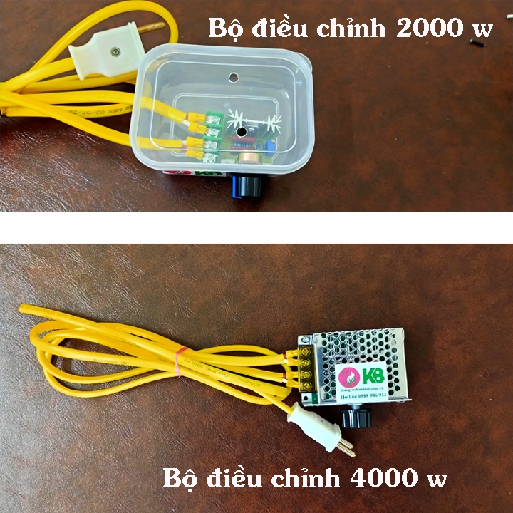 Bóng úm cho gia cầm loại cao cấp, sợi Carbon 900w - 1400 w