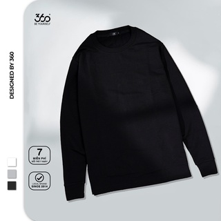 Áo Phông Nam Trơn Dài Tay 360 Boutique Kiểu Dáng Dài Tay Không Cổ - ATDTK101