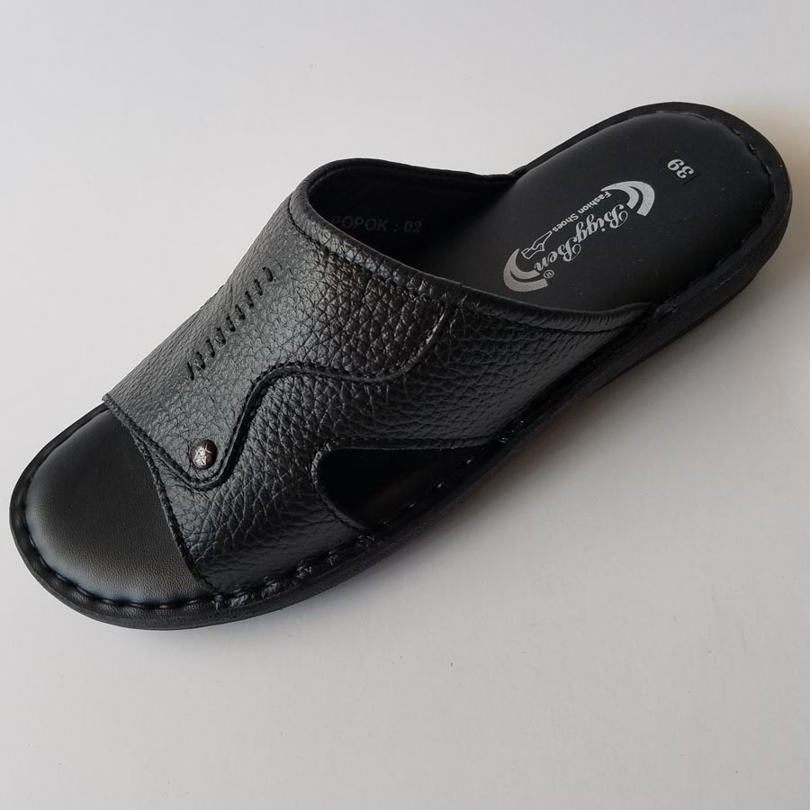 Dép Nam Da Bò Thật Cao Cấp HKT Shop