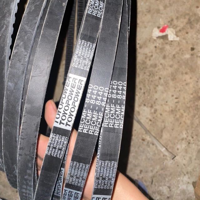 Sản phẩm gia đình làm: Combo 10 sợi dây curoa B44 tô yô nhật