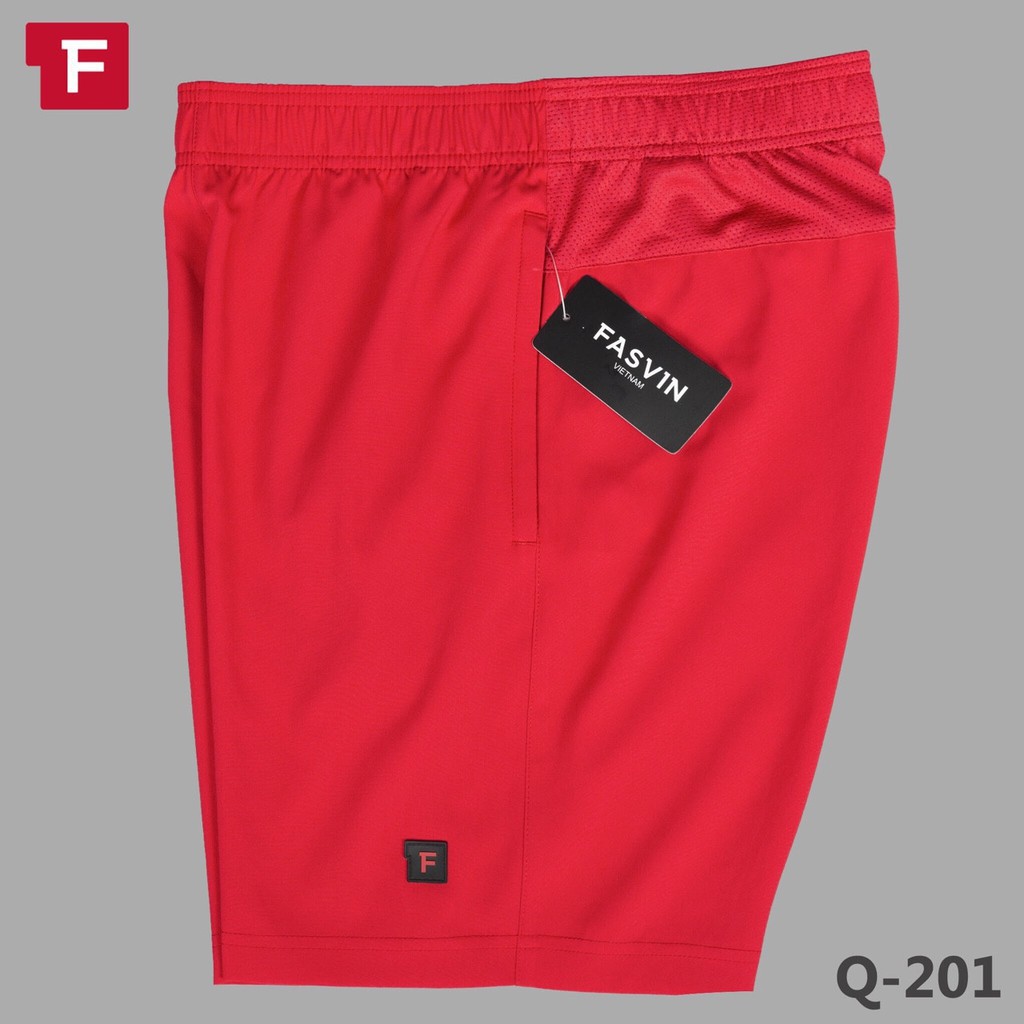 Quần Short nam Chất Gió, ⚡FreeShip⚡  Quần đùi Nam phong cách thể thao Fasvin siêu mềm, Siêu mịn, siêu đẹp Q201