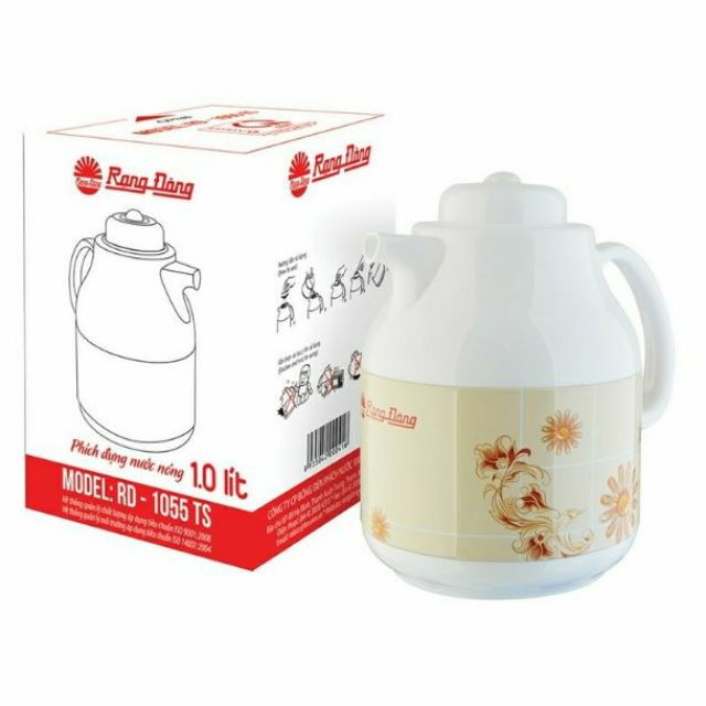 Phích trà 1 lít Rạng Đông RD 1055 TS
