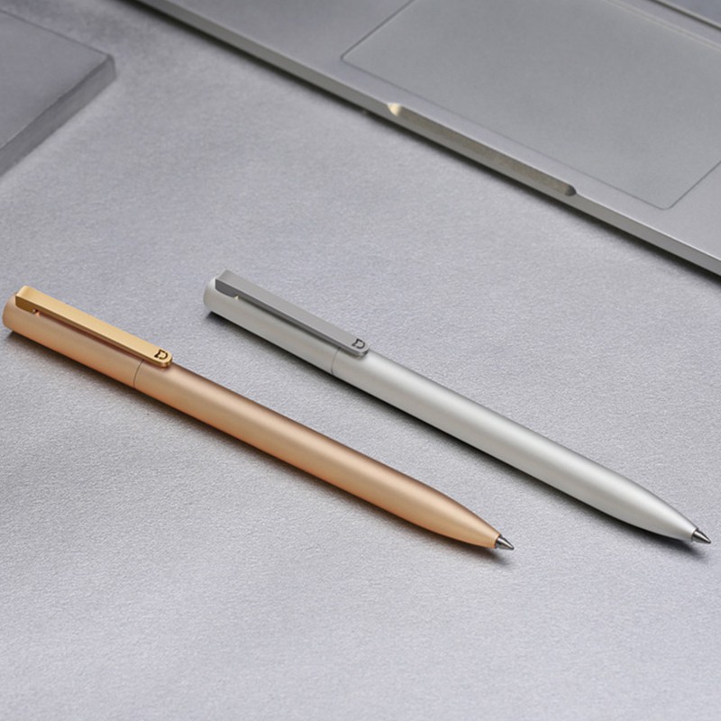 Bút viết kim loại Xiaomi Mijia Mi Pen 2 Bút ký kim loại có thể viết chữ ký trung tính lõi bút màu đen