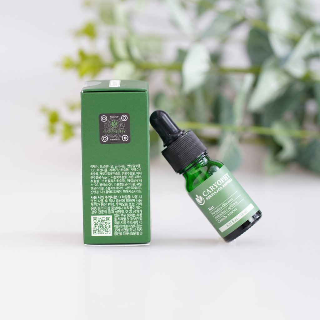 Serum Caryophy portulaca ampoule giảm mụn thâm hiệu quả NPP Shoptido 10ml