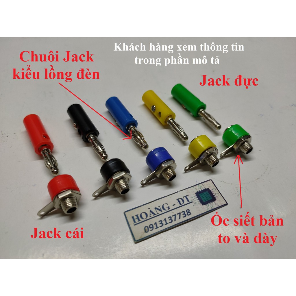 Jack bắp chuối đực- cái 4mm