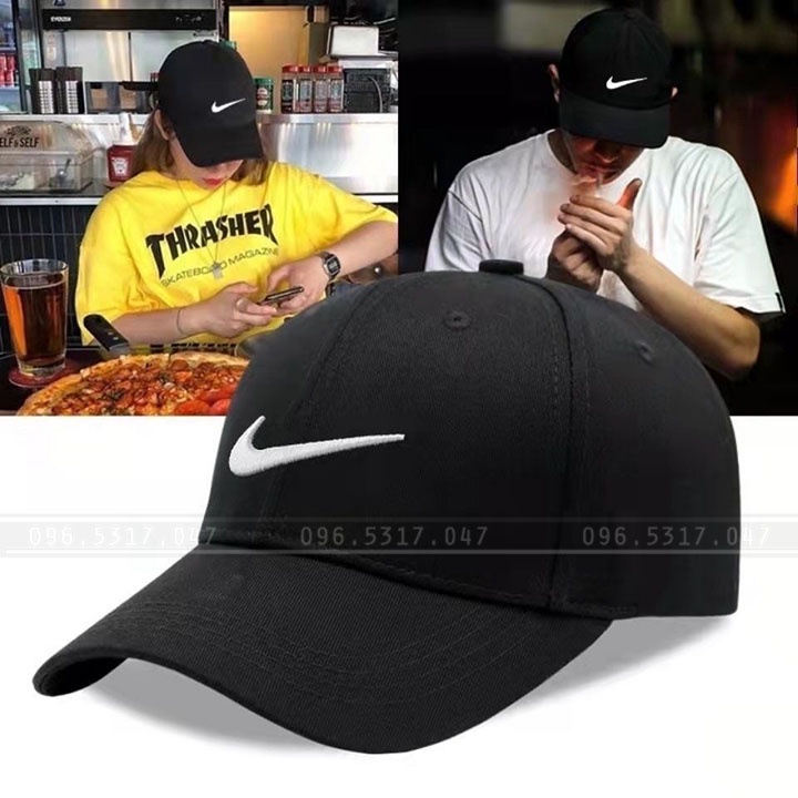 Nón Mũ Lưỡi Trai  Form Đứng, Logo Thêu Nổi Cực Đẹp, Chất Vải Cotton Xịn