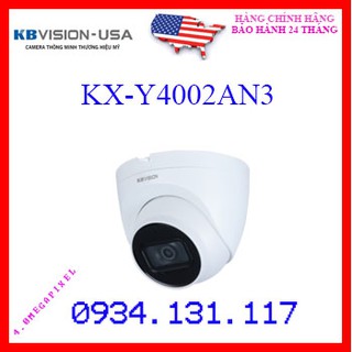 Camera IP Dome hồng ngoại 4.0 Megapixel KBVISION KX-Y4002AN3