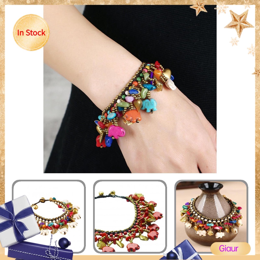 Vòng đeo tay handmade phong cách Bohemian thời trang cho nữ