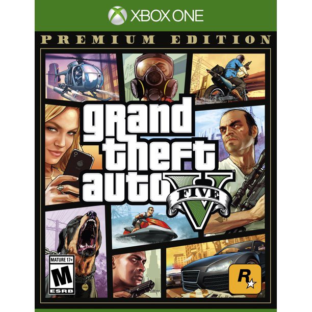 Đĩa Game Xbox Gta V ( Grand Theft Auto V )