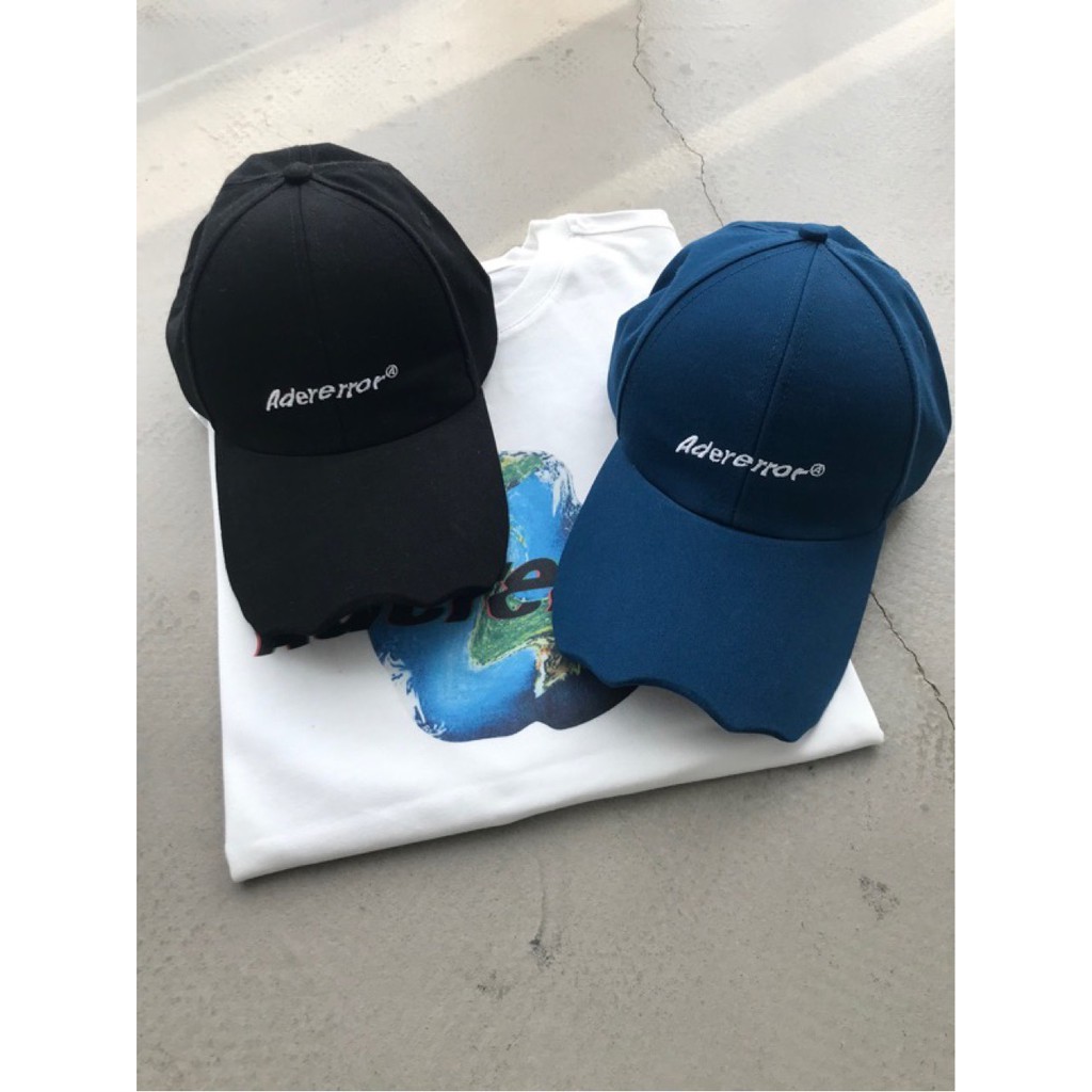 Mũ lưỡi trai ADER Error zigzag logo cap fw20