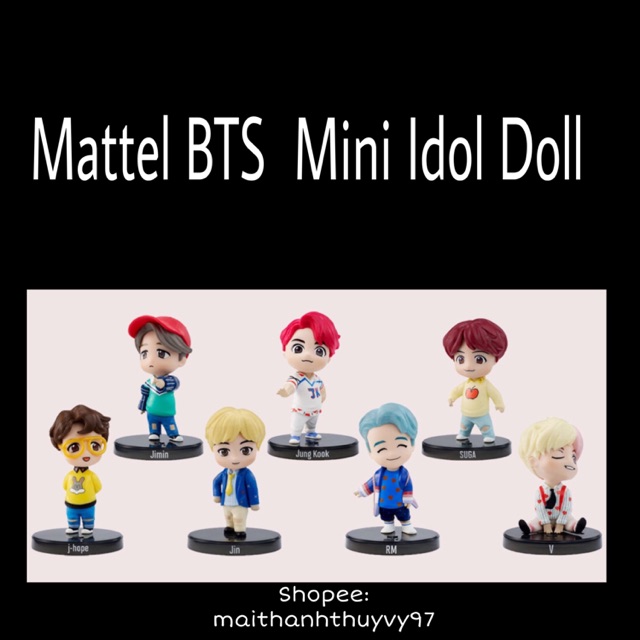 {OFFICIAL}[J-Hope &amp; RM] Mattel BTS Mini Idol Doll