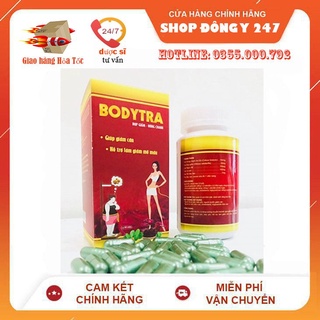 ✅ Giảm Cân An Toàn Bodytra 60 Viên 👍[Freeship] ❤️ Giảm 10-14Kg Sau 1 Liệu Trình -Không Tăng Lại