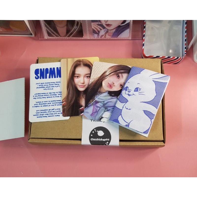 Hộp quà may mắn NewJeans (Photocard official NewJeans Weverse)