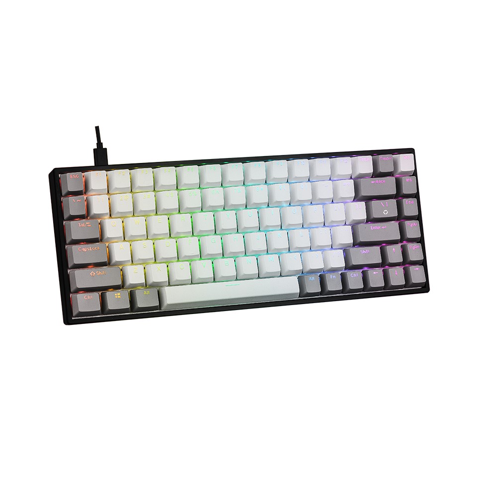 Bàn phím cơ E-Dra EK384 Huano Switch led RGB (Blue /Brown/Red Switch) - Hàng chính hãng